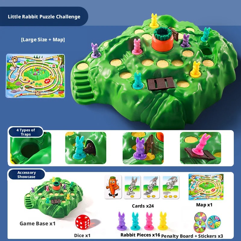 Hot Sale Fun Toy Rabbit Trap U - đánh giá và giá Board Game Saboteur