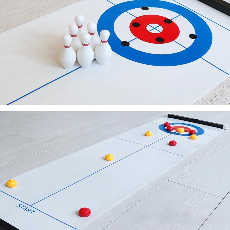 New Mini Curling&Bowling Table - đánh giá và giá Board Game Arena