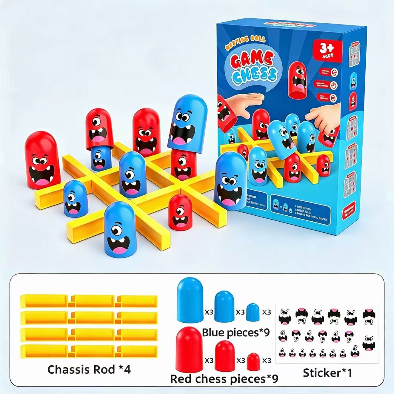 Tic-Tac-Toe Eat-and-Be-Sized S - đánh giá và giá Board Game Arena
